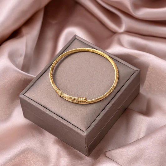 Pulseira Torção Dourada