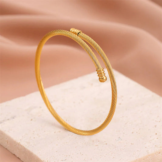 Pulseira Torção Dourada